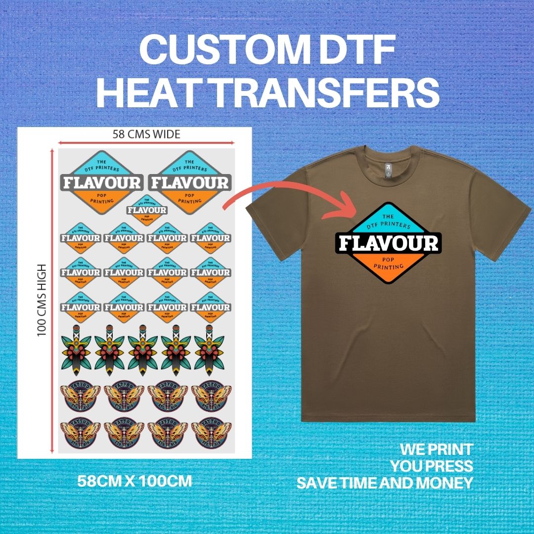 Custom DTF Transfers / Gang Sheets